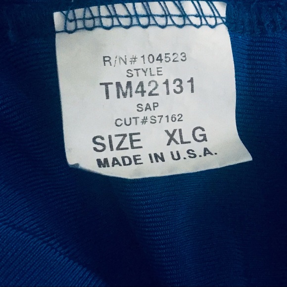 New Sapphire with Black Trim Softwear by Mark Singer Jacket Button Down - Picture 6 of 16